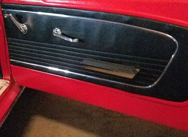 1966 Red Ford Mustang Coupe