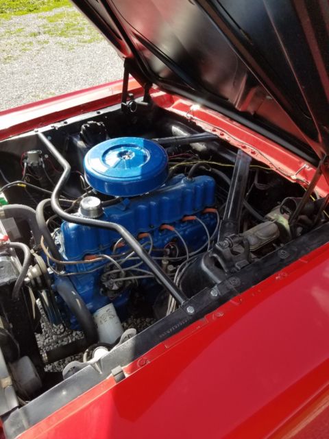 1966 Red Ford Mustang Coupe