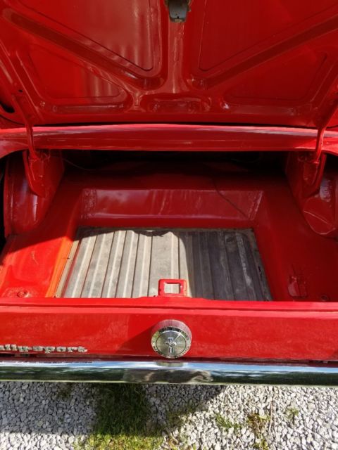 1966 Red Ford Mustang Coupe
