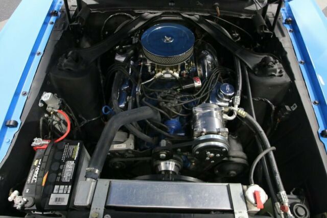 1970 Blue Ford Mustang Fastback