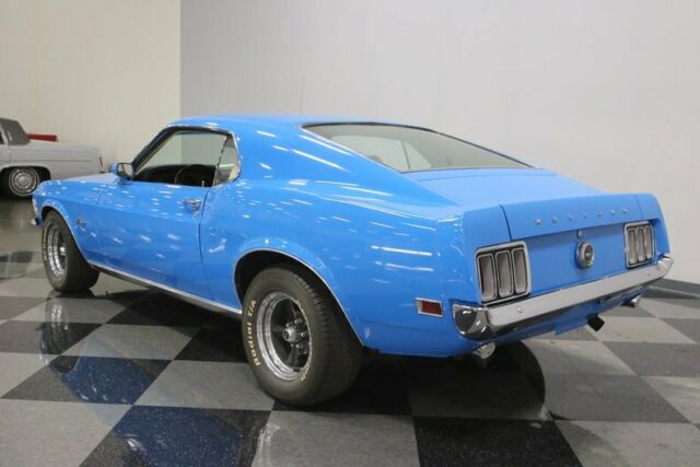1970 Blue Ford Mustang Fastback