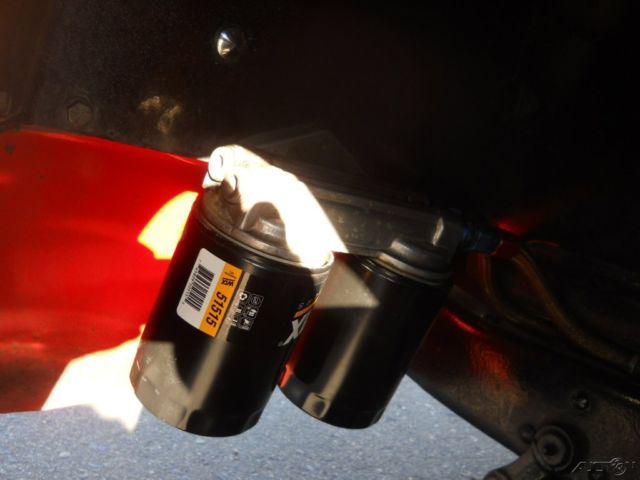 1955 Orange Ford F-100 Pickup Truck