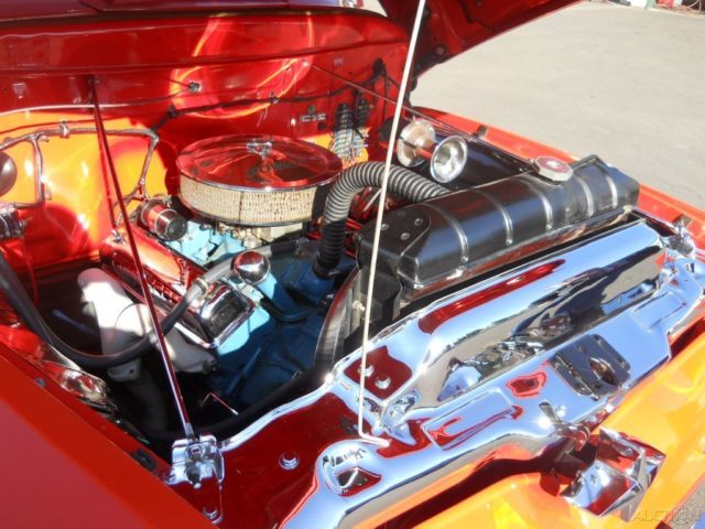 1955 Orange Ford F-100 Pickup Truck