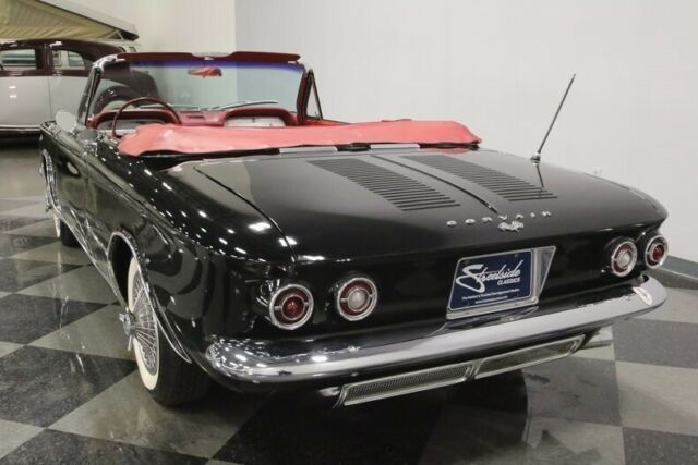 1964 Black Chevrolet Corvair Convertible