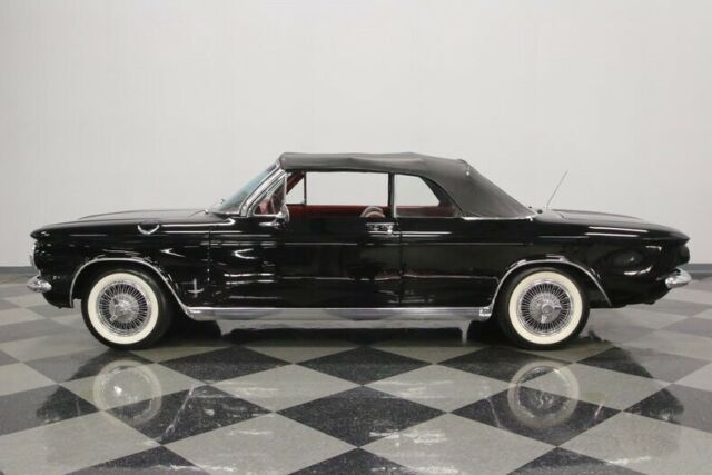 1964 Black Chevrolet Corvair Convertible