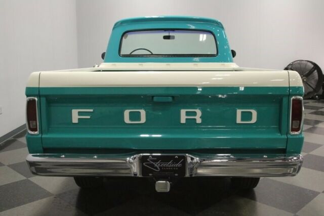 1965 Teal Ford F-100 Pickup Truck