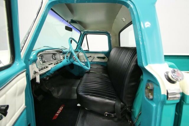1965 Teal Ford F-100 Pickup Truck