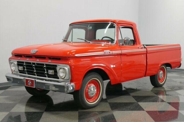 1964 Red Ford F-100 Pickup Truck