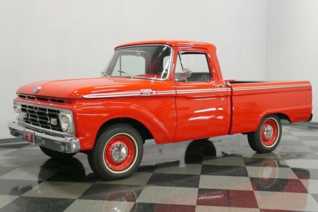 1964 Red Ford F-100 Pickup Truck