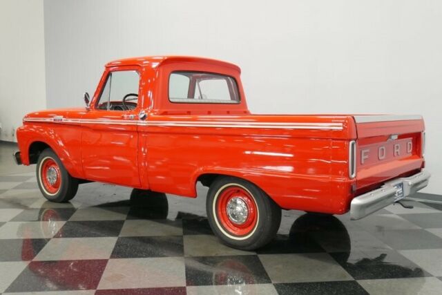1964 Red Ford F-100 Pickup Truck