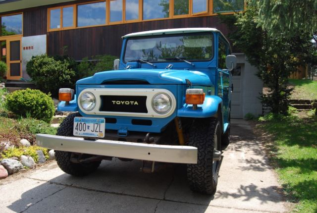 1978 Blue Toyota Land Cruiser