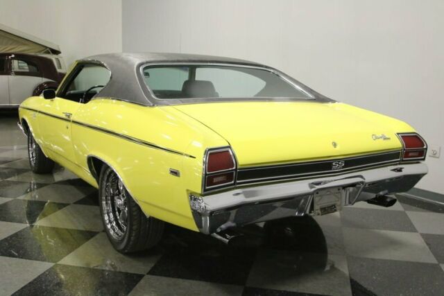 1969 Yellow Chevrolet Chevelle Hardtop