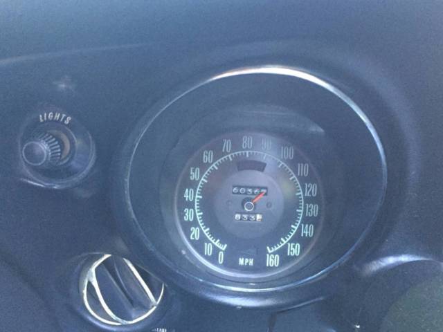 1968 Red Chevrolet Corvette Convertible