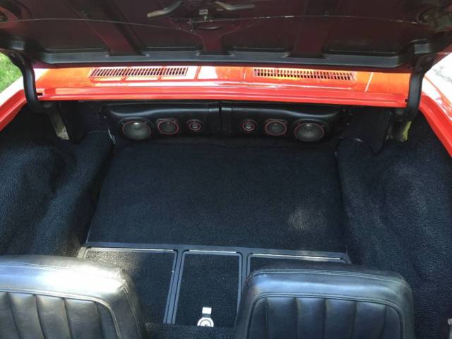 1968 Red Chevrolet Corvette Convertible