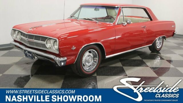 1965 Red Chevrolet Chevelle Hardtop