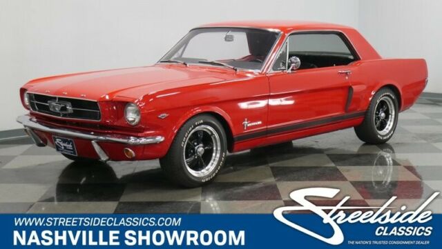 1965 Red Ford Mustang Coupe