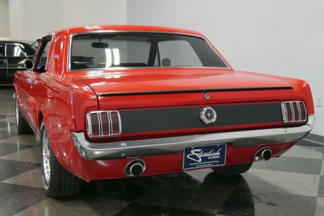 1965 Red Ford Mustang Coupe