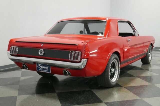 1965 Red Ford Mustang Coupe