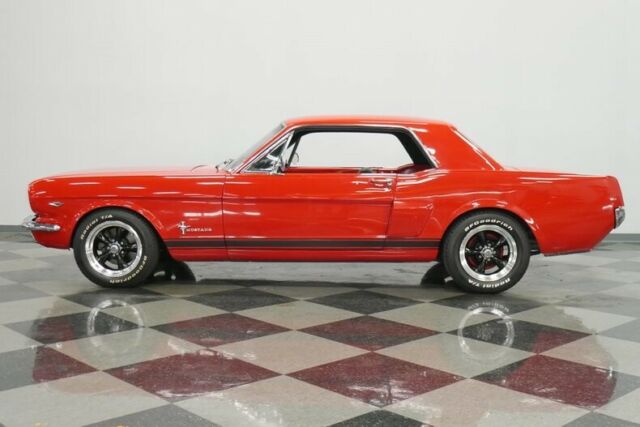 1965 Red Ford Mustang Coupe