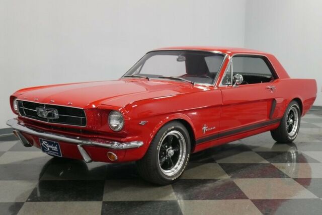 1965 Red Ford Mustang Coupe