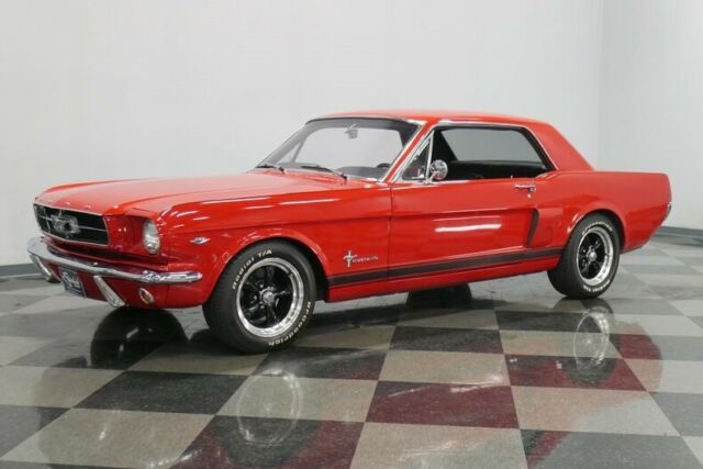 1965 Red Ford Mustang Coupe