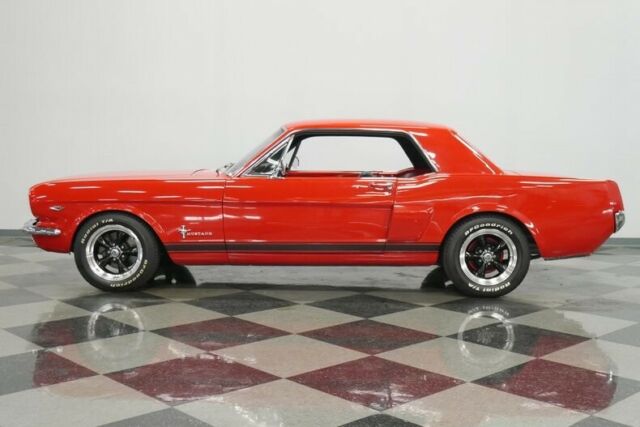 1965 Red Ford Mustang Coupe