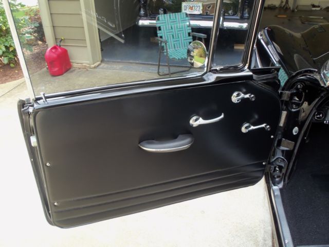 1955 Black Chevrolet Bel Air/150/210 Hard Top