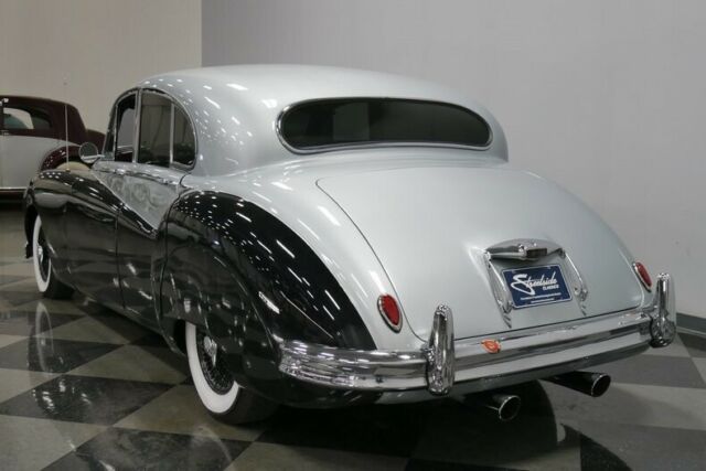 1956 Black Jaguar Mark VII Sedan