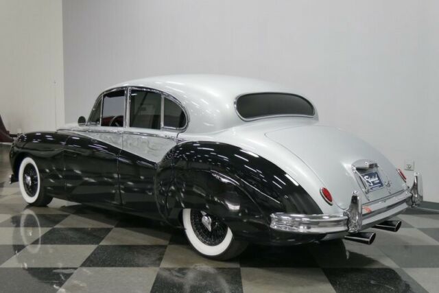 1956 Black Jaguar Mark VII Sedan