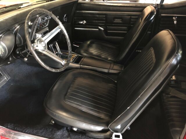 1968 Red Chevrolet Camaro Coupe