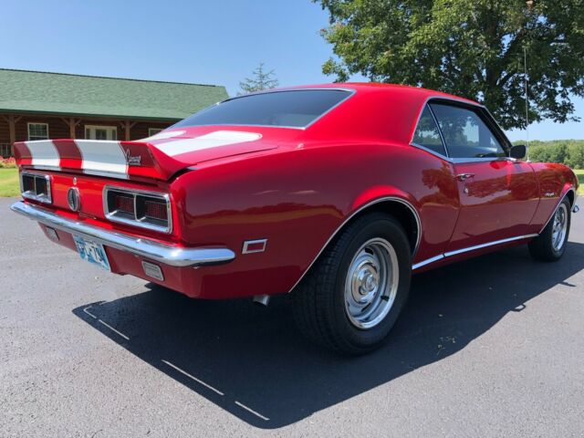 1968 Red Chevrolet Camaro Coupe
