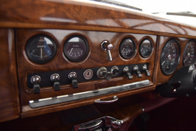 1965 Silver Jaguar S-Type Sedan
