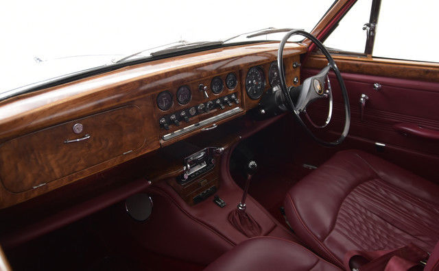 1965 Silver Jaguar S-Type Sedan