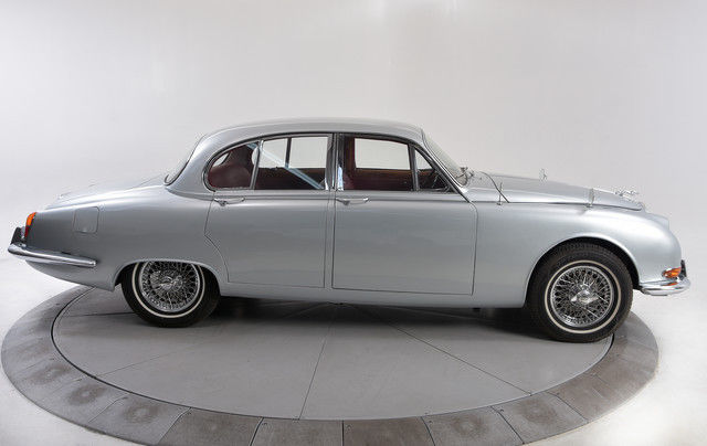 1965 Silver Jaguar S-Type Sedan