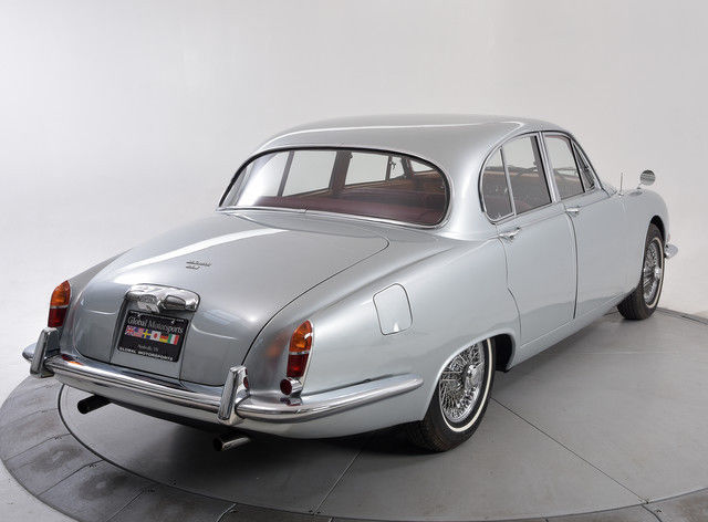 1965 Silver Jaguar S-Type Sedan
