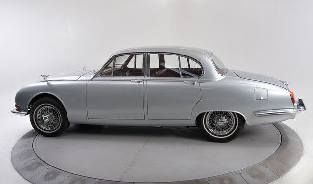1965 Silver Jaguar S-Type Sedan