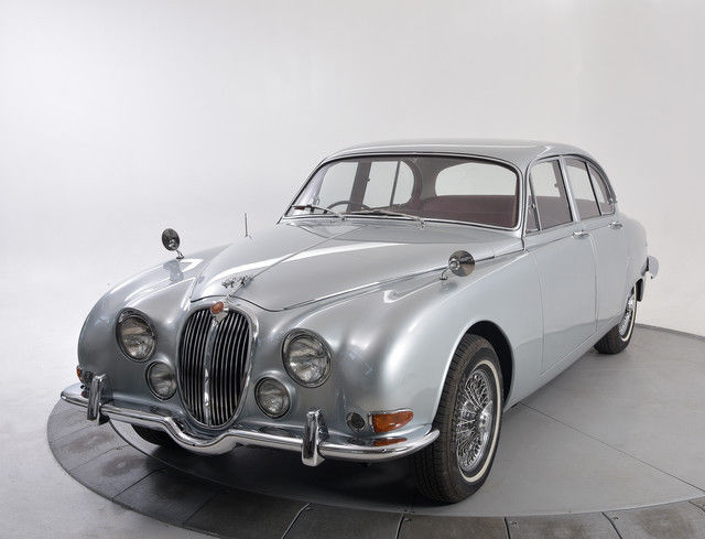 1965 Silver Jaguar S-Type Sedan