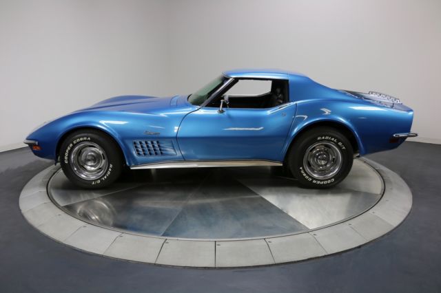 1971 Blue Chevrolet Corvette Coupe