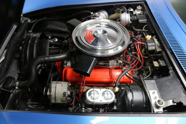 1971 Blue Chevrolet Corvette Coupe