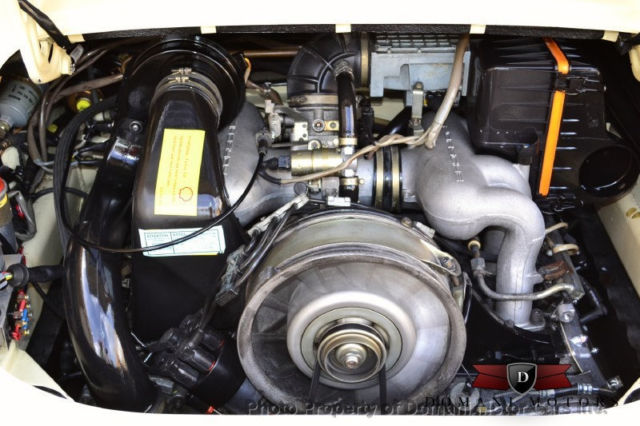 1976 Ivory Porsche 911