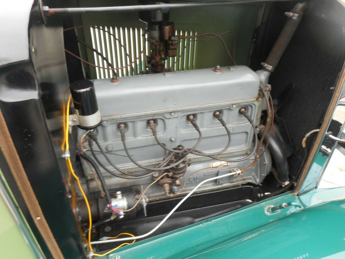 1931 Green/Green Chevrolet AE Convertible