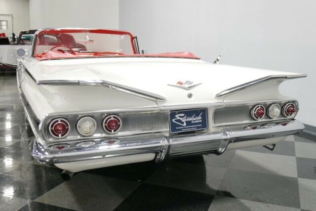 1960 White Chevrolet Impala Convertible