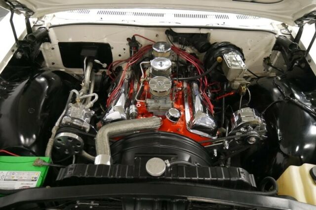 1960 White Chevrolet Impala Convertible