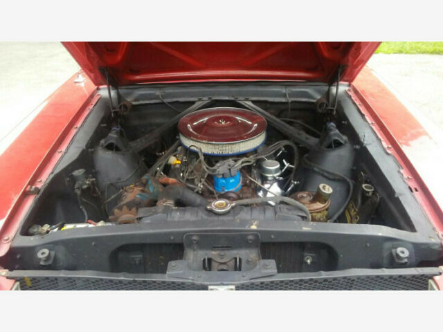 1965 Red Ford Mustang Coupe