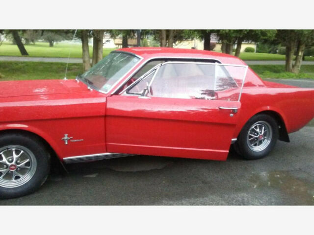 1965 Red Ford Mustang Coupe