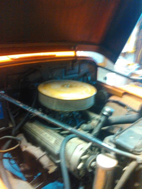 1947 Orange Willys Standard Cab Pickup