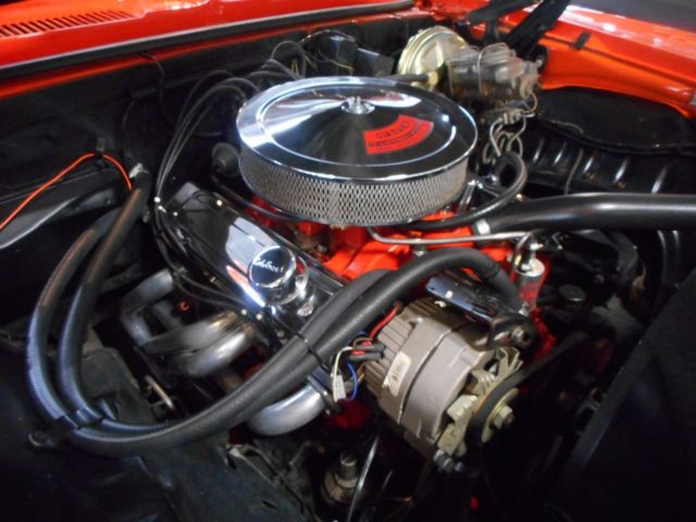 1969 Orange Chevrolet Camaro Coupe