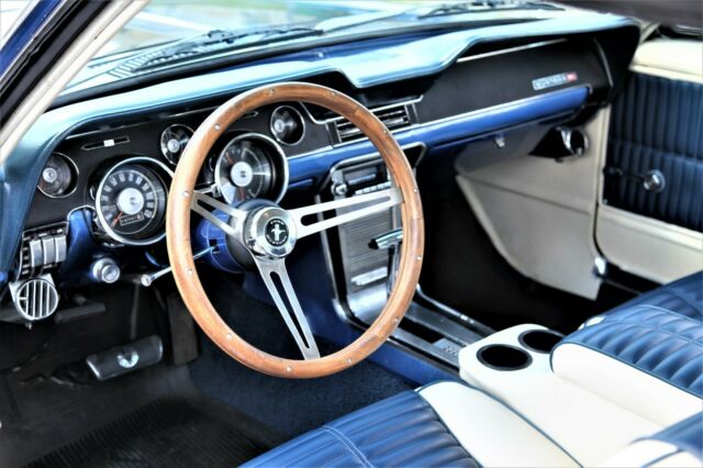 1968 Blue Ford Mustang Coupe