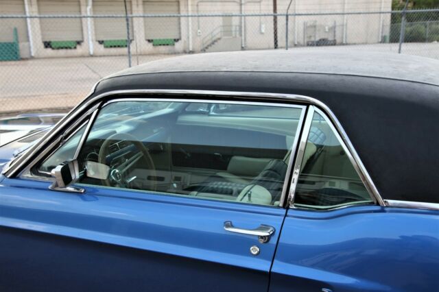 1968 Blue Ford Mustang Coupe