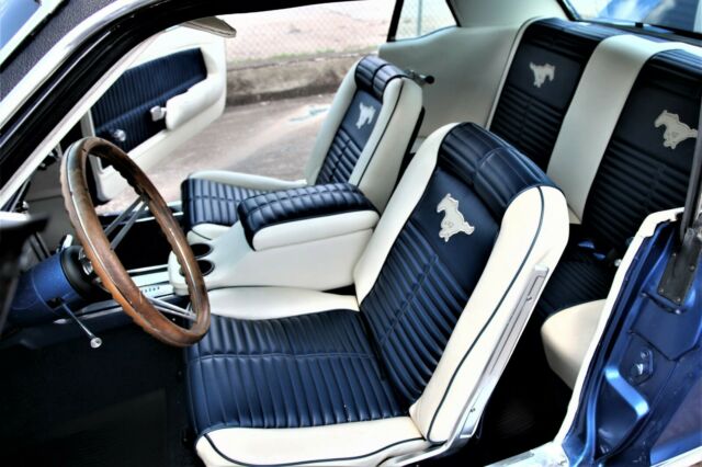 1968 Blue Ford Mustang Coupe